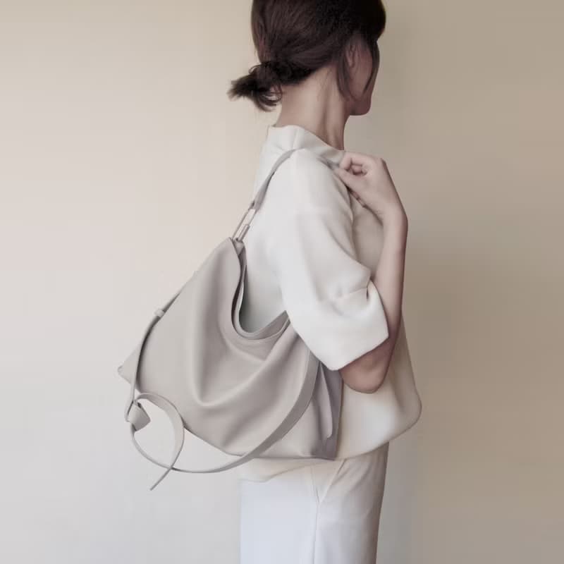 DTB Valley Hobo Bag 單肩HOBO包雲灰色-側背包/斜背包