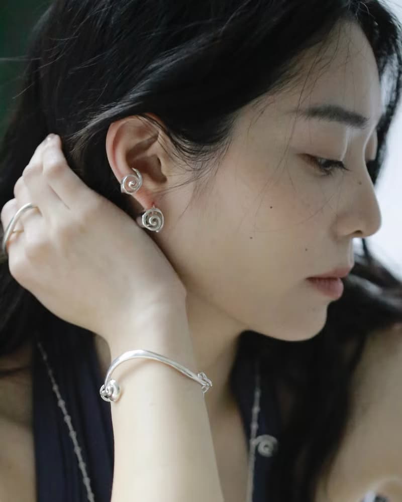 Tidal Coil Earrings | 潮蜷耳環
