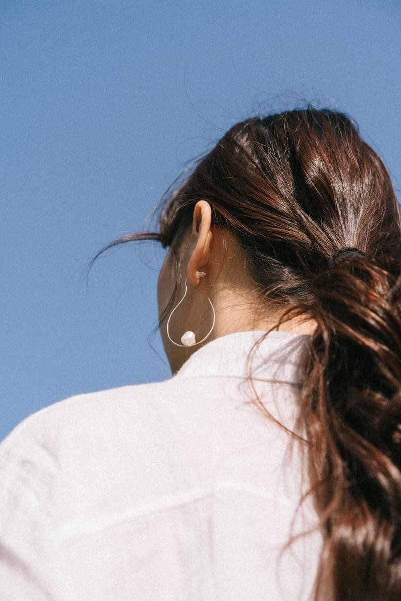 Water Shape Earring 水波耳飾