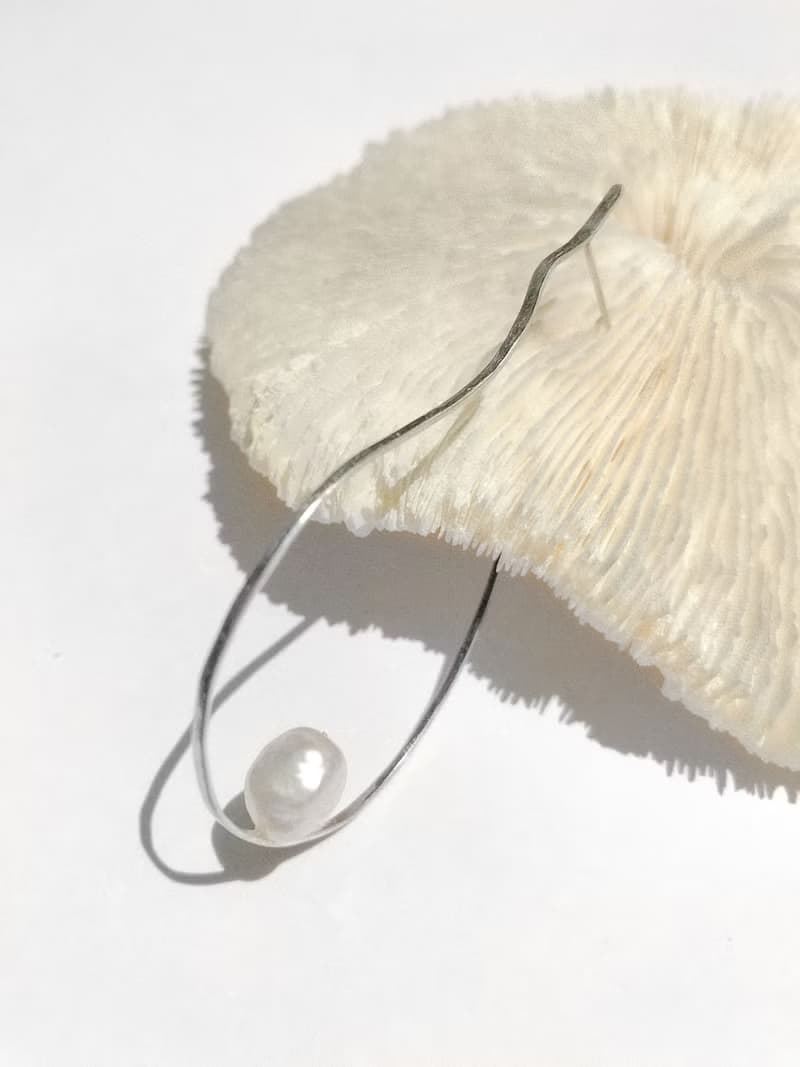 Water Shape Earring 水波耳飾
