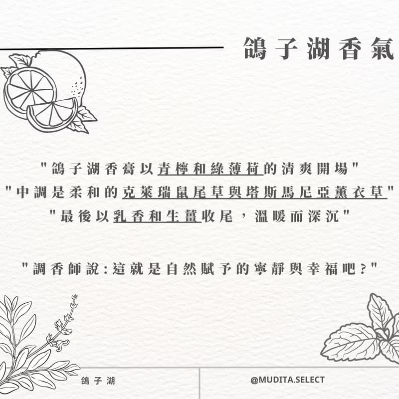 鴿子湖 天然植萃香膏(固體香水) 【WILDERNESS LAB】