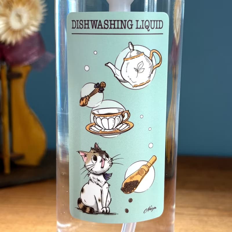 ボトルラベルステッカー【台所用洗剤】