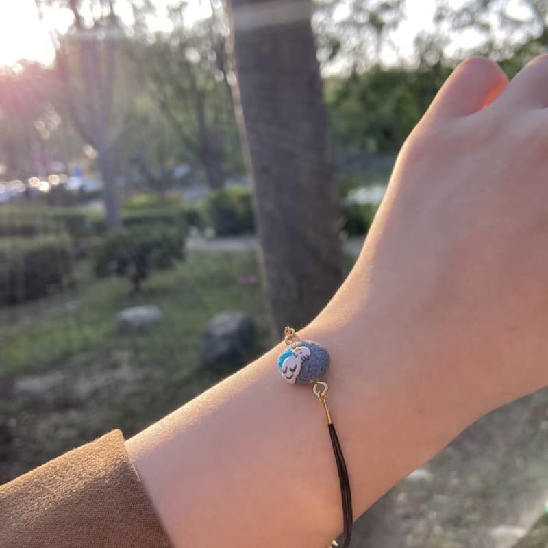 【石中鳥中石】虎皮 玄鳳 鸚鵡手鍊 鳥手鍊 軟陶手鍊