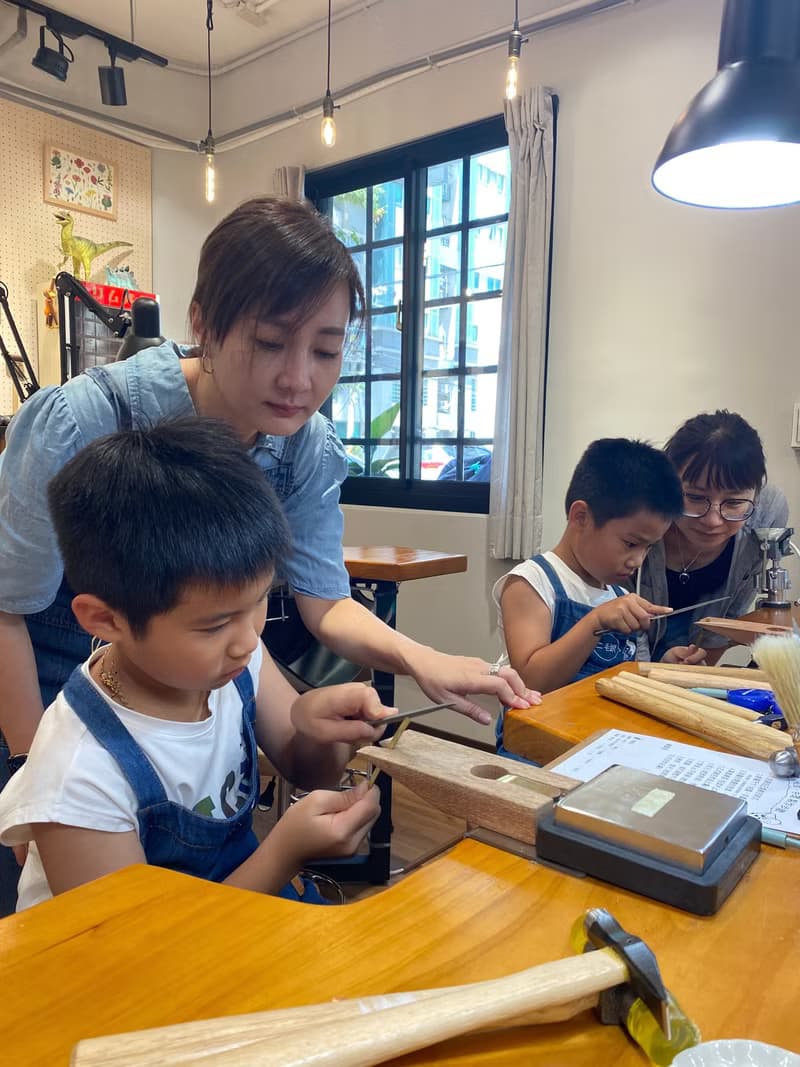 【體驗】小孩專屬【金工體驗】文化幣可/8歲以上專屬金工課程