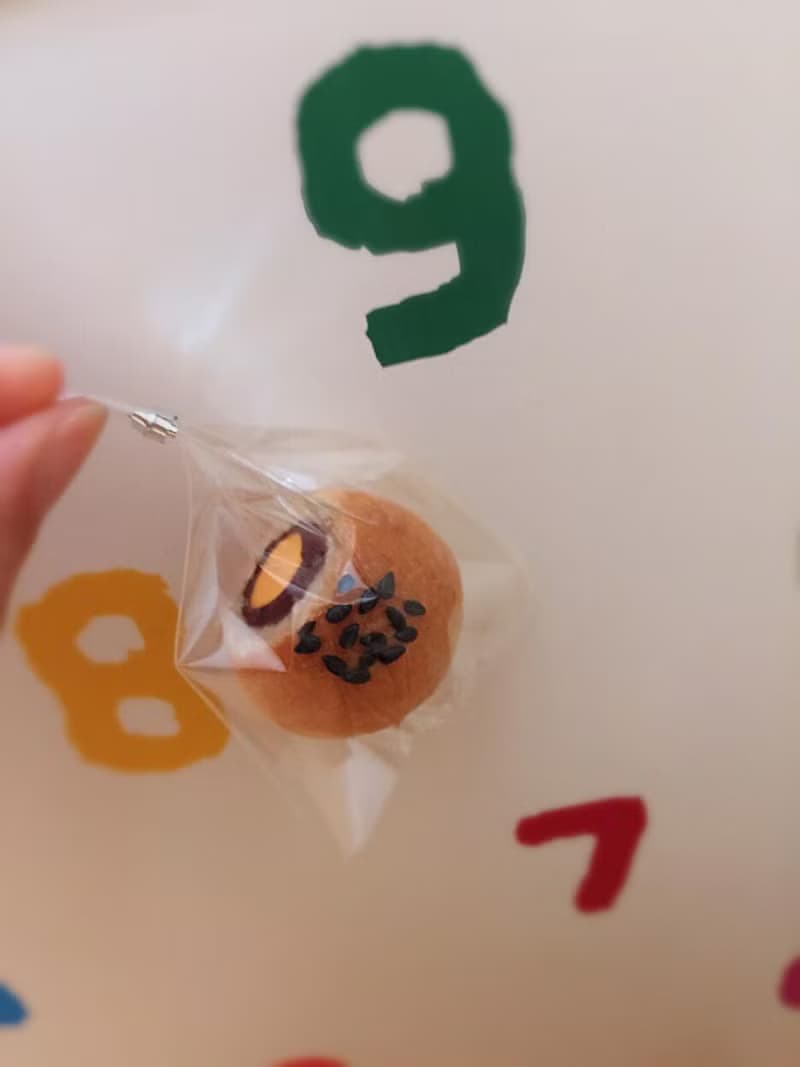 袖珍麵包磁鐵 – 咬一口迷你蛋黃酥 – 中秋限定