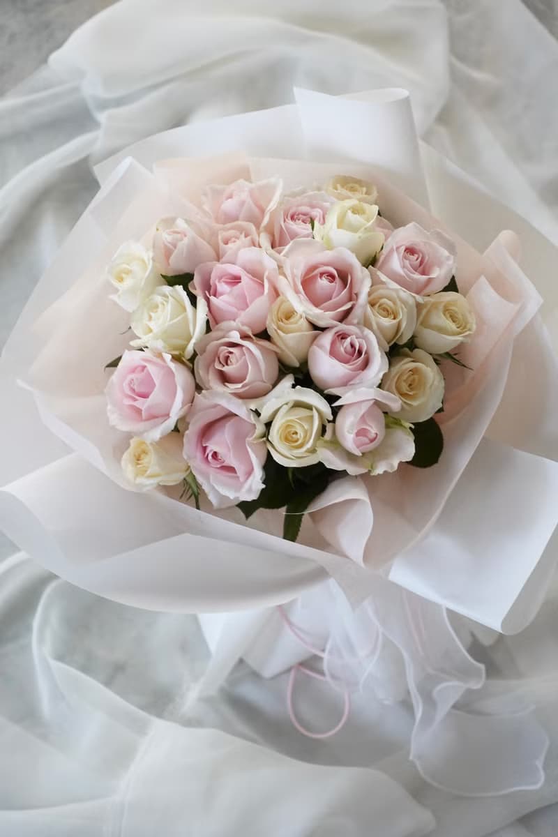 玫瑰花束  韓式花束  生日花束 女友禮物 求婚花束