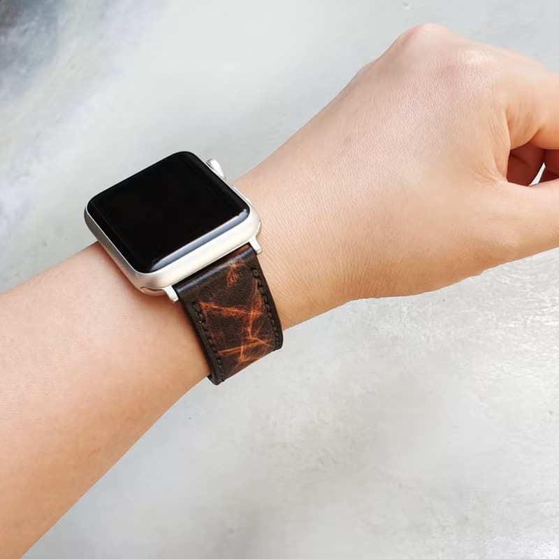 Vintage Apple Watch Band手工系列5系列4系列3系列2系列1