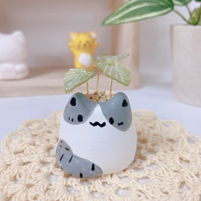 植喵系列  彩葉芋喵