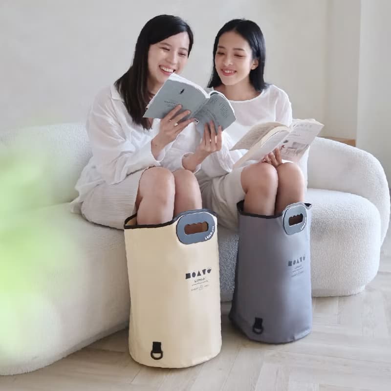 居家美容【SPA級溫感足浴袋】不含禮盒與漢方湯浴包 | 穴道泡腳