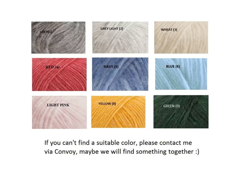 Handmade alpaca sweater with baby's name and embroidered flowers. First gift.