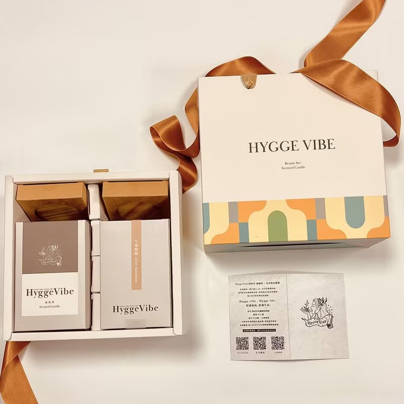 海格萊 HyggeVibe/ 200g禮盒組 香氛蠟燭 大豆蠟 情人節 寵物友善