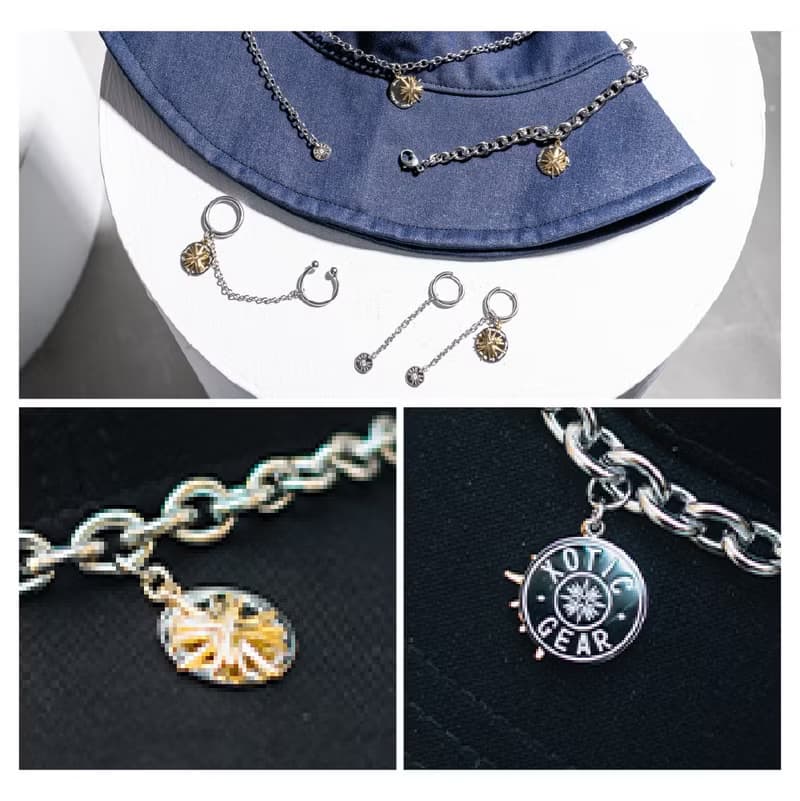 16芒星可拆手鍊彎簷帽