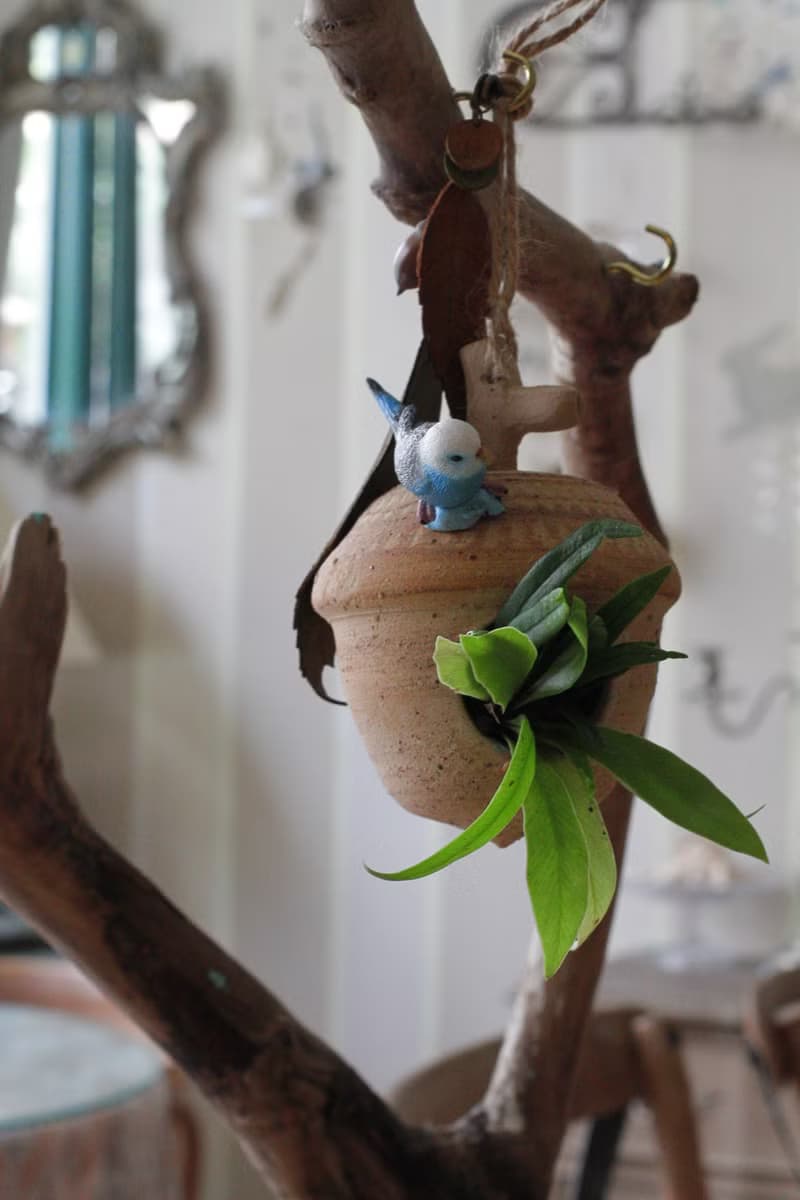 純手工橡實造型花器/吊飾2