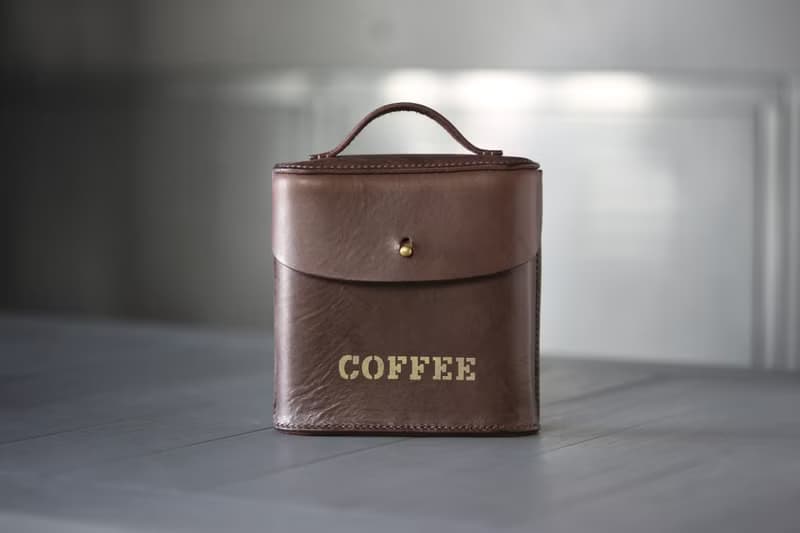COFFEE 1000咖啡獨享隨行鞄 訂製牛革外出攜行包 二戰軍品風格