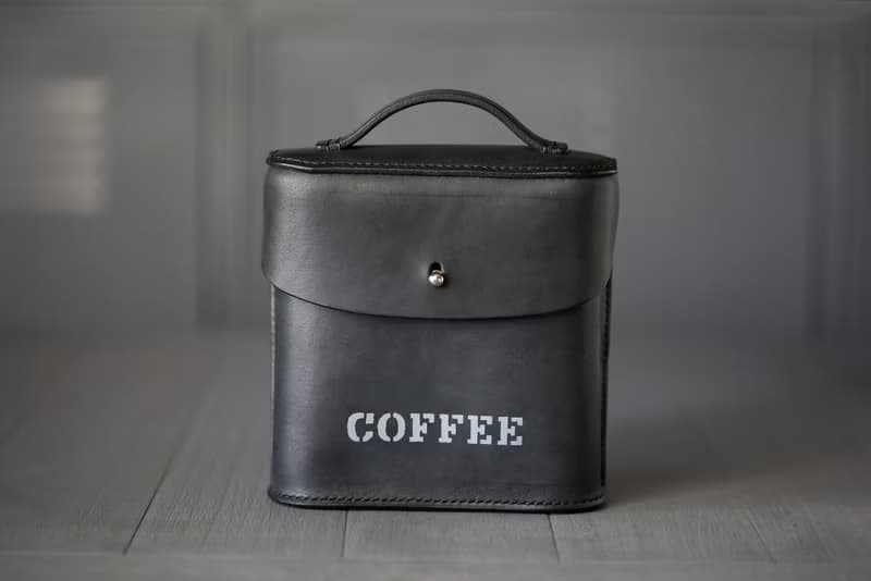 COFFEE 1000咖啡獨享隨行鞄 訂製牛革外出攜行包 二戰軍品風格