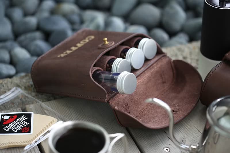 COFFEE 1000咖啡獨享隨行鞄 訂製牛革外出攜行包 二戰軍品風格