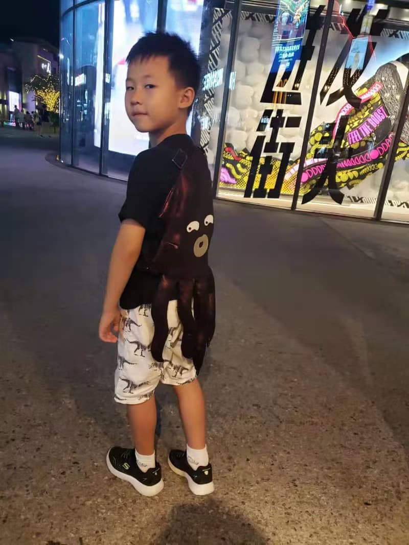 大魷魚雙肩包聖誕節禮物送男朋友禮物