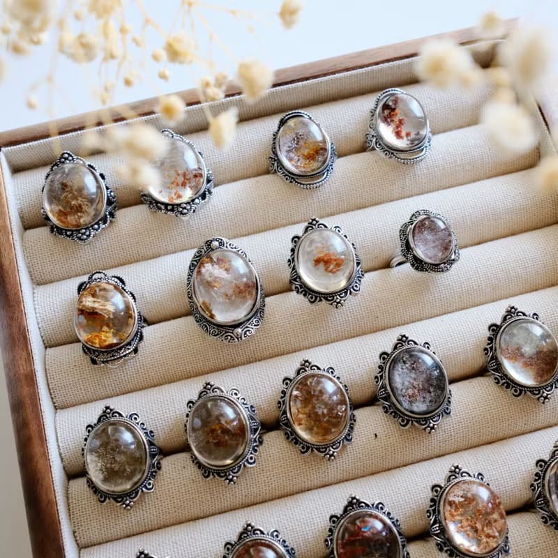 Amelia Jewelry丨戒指合輯丨水晶戒指丨淡水珍珠戒指丨鑲嵌丨繞線