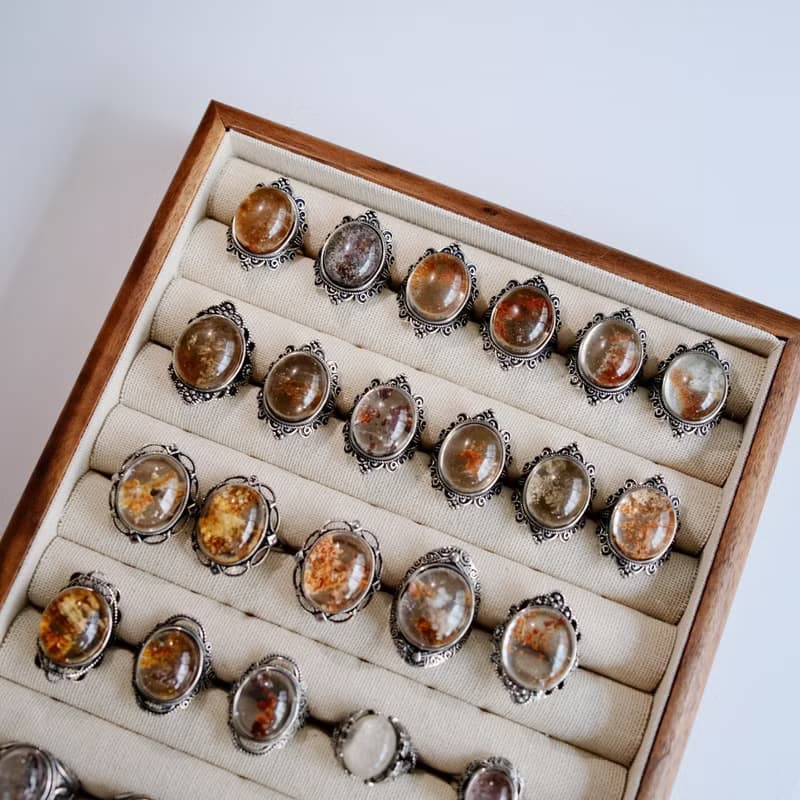 Amelia Jewelry丨戒指合輯丨水晶戒指丨淡水珍珠戒指丨鑲嵌丨繞線