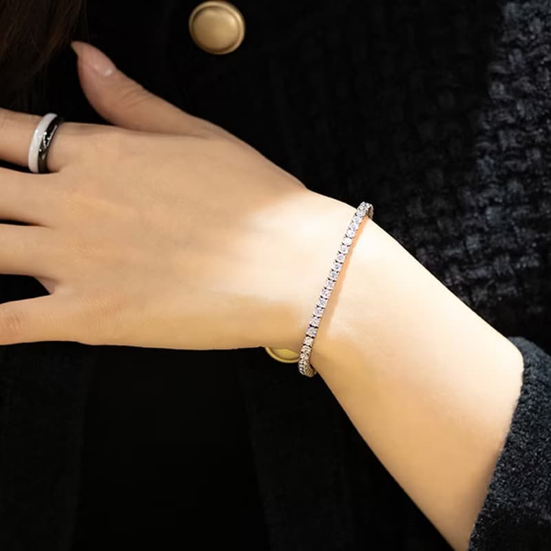 BB CHOCOLATE TENNIS BRACELET