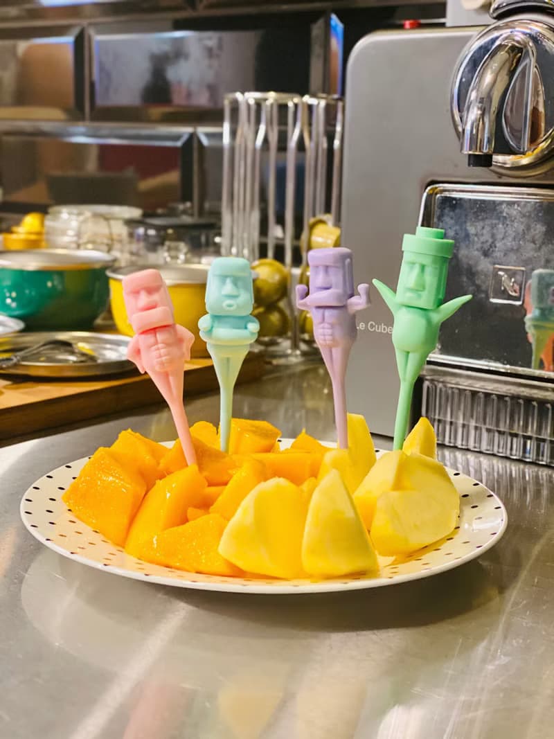 摩艾水果點心叉