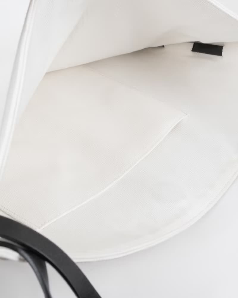 【春天來了】Reef Tote 素皮革 環保帆布 托特包 側背包 黑色