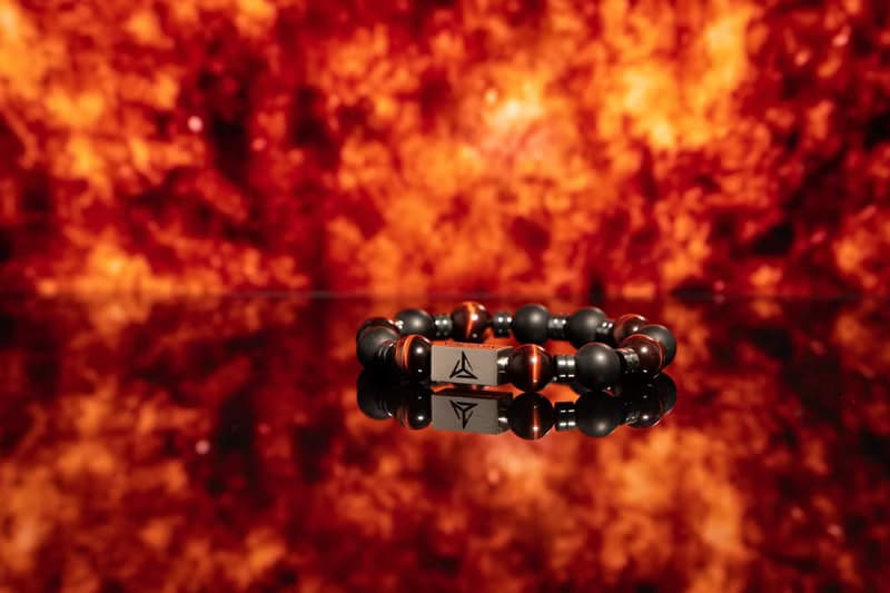 【熔岩】 |  火山石 | 紅虎眼石 | 水晶手鍊