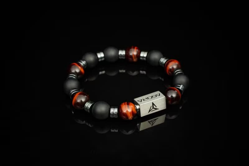 【熔岩】 |  火山石 | 紅虎眼石 | 水晶手鍊