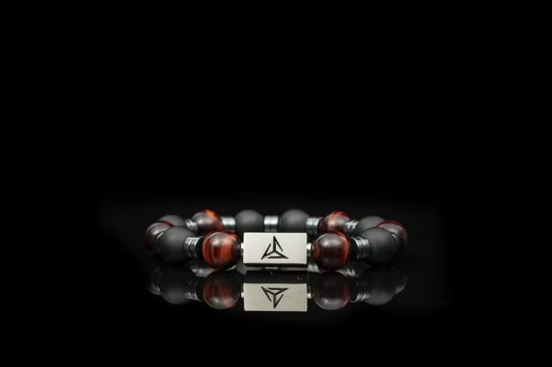 【熔岩】 |  火山石 | 紅虎眼石 | 水晶手鍊