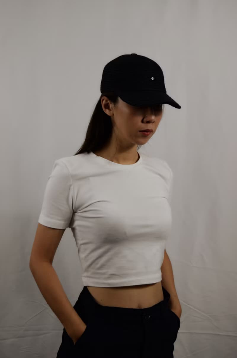 美式復古亞麻老帽-低調黑