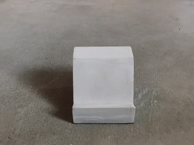 曙MUSE 極簡梯形水泥名片架 手機架 辦公室 擴香石 手作 創意