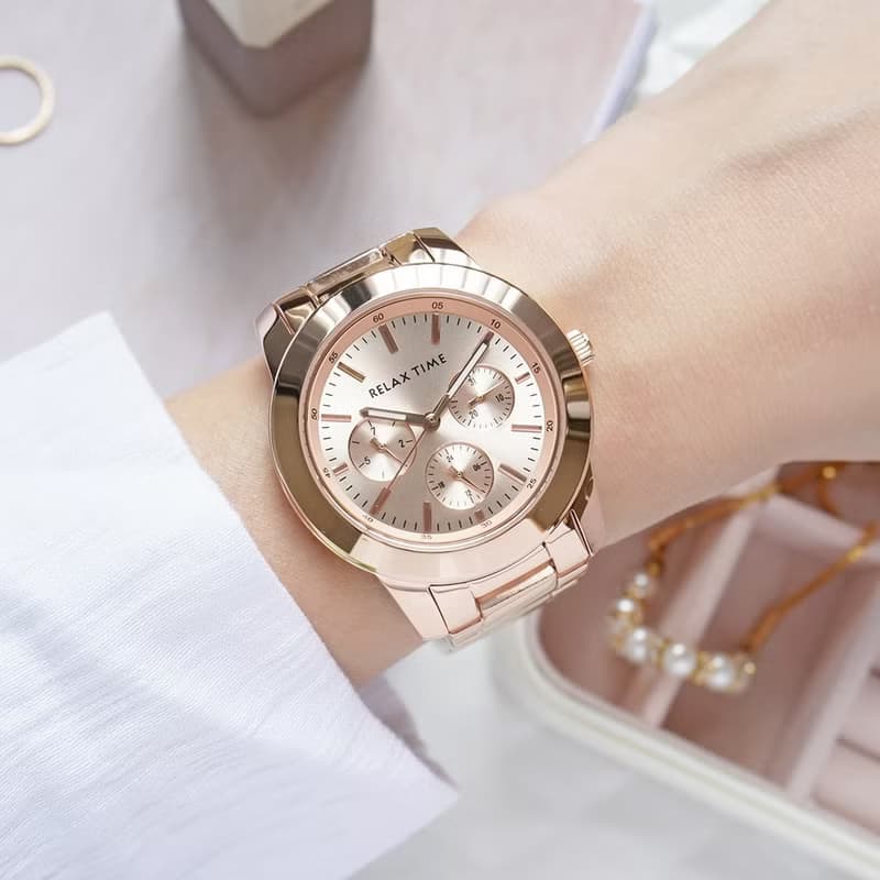 RELAX TIME三眼系列輕熟時尚(R0800-16-33)玫X玫