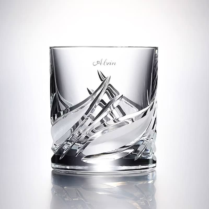 290cc【義大利Davinci】海潮 水晶手工杯