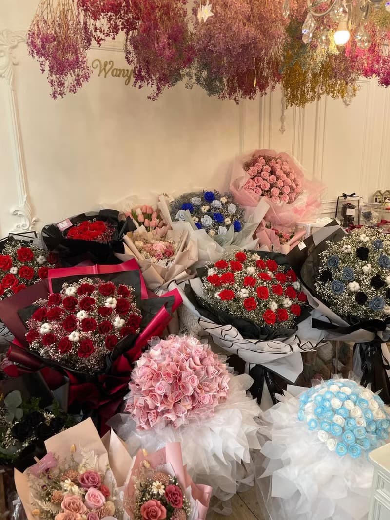 法式紅玫瑰大花束 乾燥花 永生花 求婚 婚禮 婚紗攝影 情人節