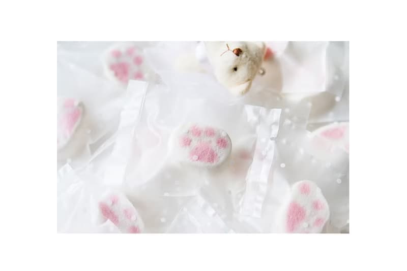 點點磨砂袋裝－貓掌棉花糖單入  | 送客喜糖 生日分享 candybar