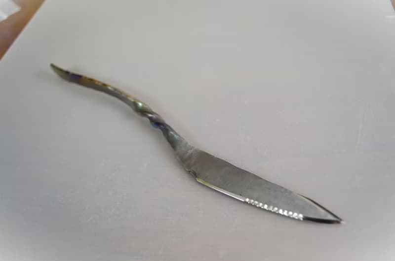 Titanium Cutlery・table knife・高級チタンテーブルナイフ・２２０ミリ