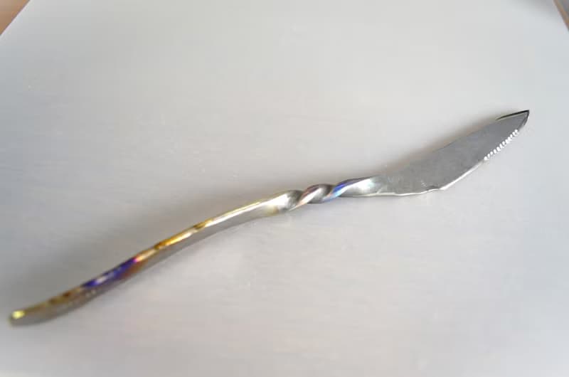 Titanium Cutlery・table knife・高級チタンテーブルナイフ・２２０ミリ