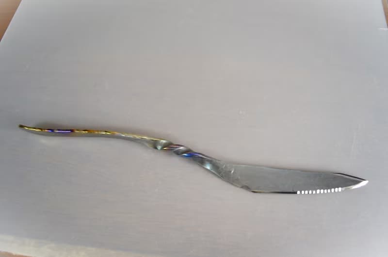 Titanium Cutlery・table knife・高級チタンテーブルナイフ・２２０ミリ