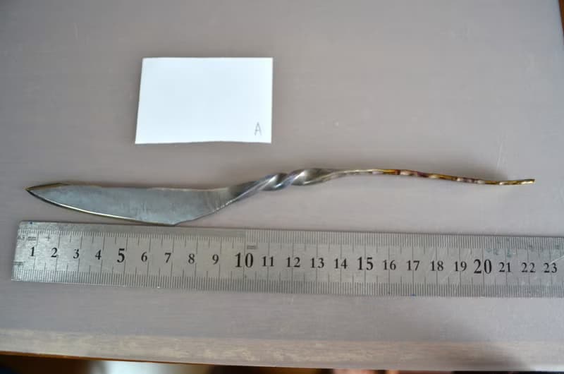 Titanium Cutlery・table knife・高級チタンテーブルナイフ・２２０ミリ