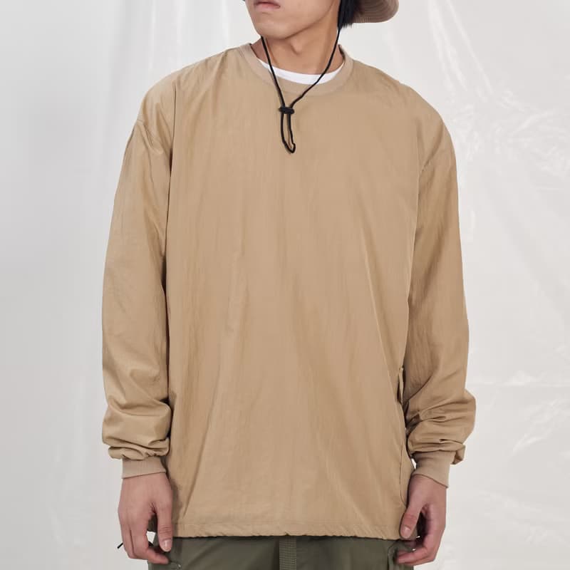 防潑水輕薄套頭上衣 Lightweight Pullover/山系款式/機能