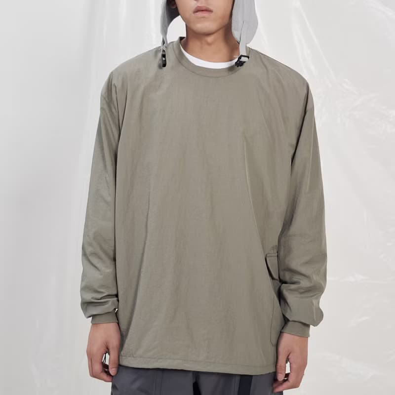 防潑水輕薄套頭上衣 Lightweight Pullover/山系款式/機能