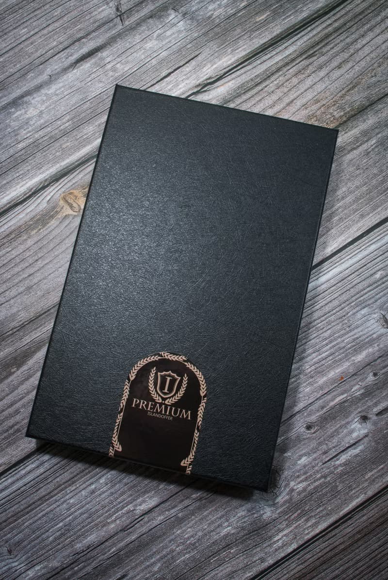 Islandoffer 304 焗漆金不鏽鋼4件禮盒套裝(匙叉筷刀) 文青高貴