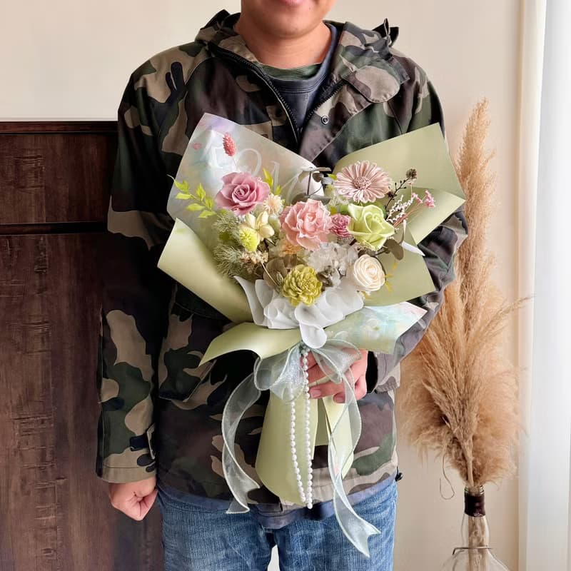 綠野仙蹤 永生玫瑰花束 情人節花束
