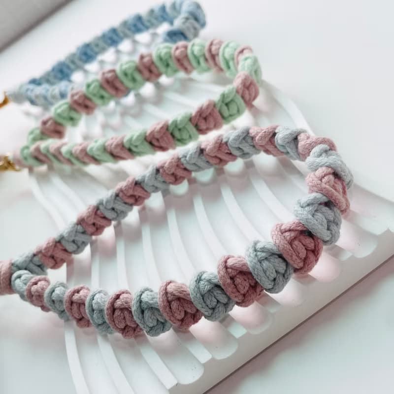 母親節禮物 交換禮物 手工編織 手機繩 手機掛繩 Phone Strap /客