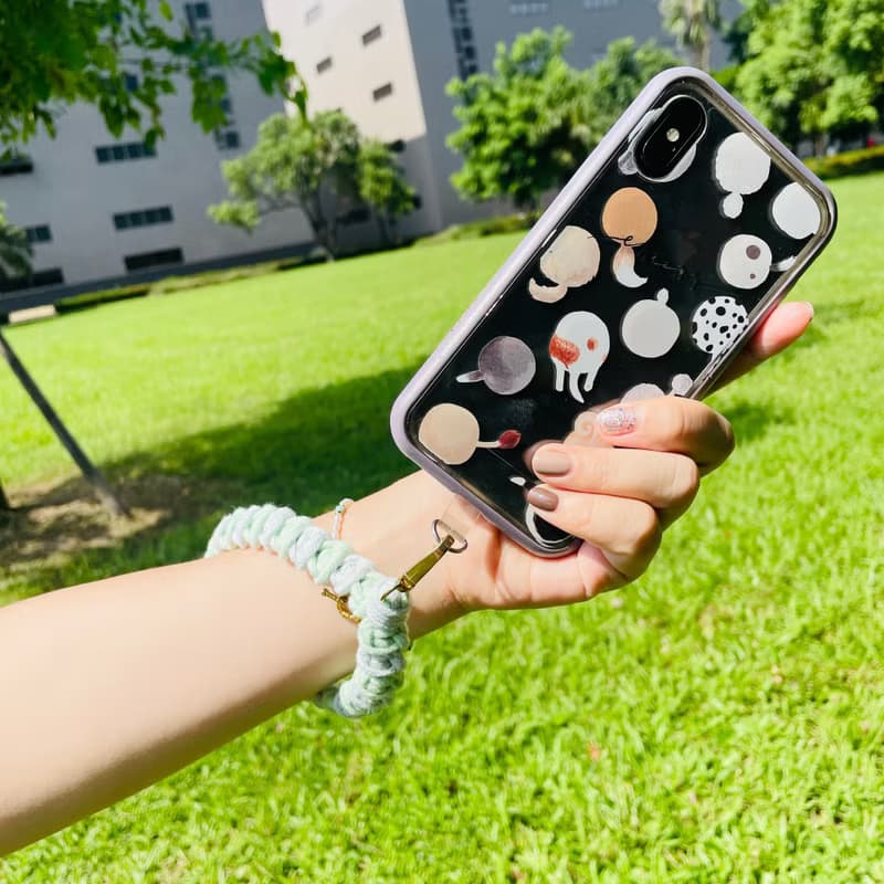 母親節禮物 交換禮物 手工編織 手機繩 手機掛繩 Phone Strap /客