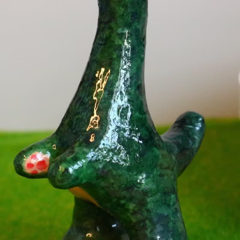 【手工雕塑】小恐龍 雕塑工藝品 編號 NO.1