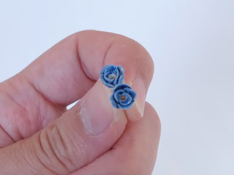 藍Bonheur青花瓷純銀耳環/青花瓷飾品