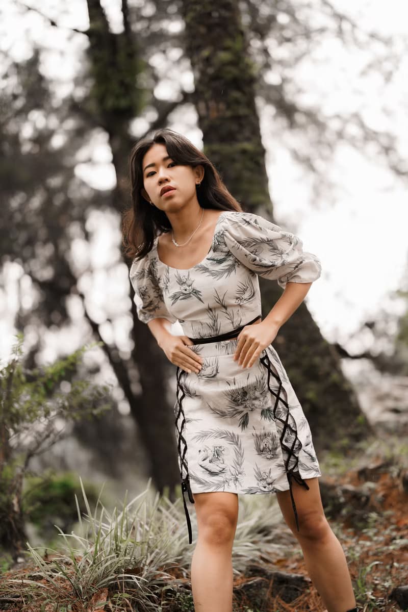 The Ugly Duckling Crop Strap Blouse + Skirt Set