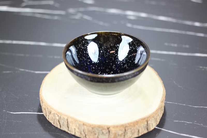 【母親節禮物】繁星 天目釉茶杯 茶碗 鶯歌陶藝名家葉敏祥作品