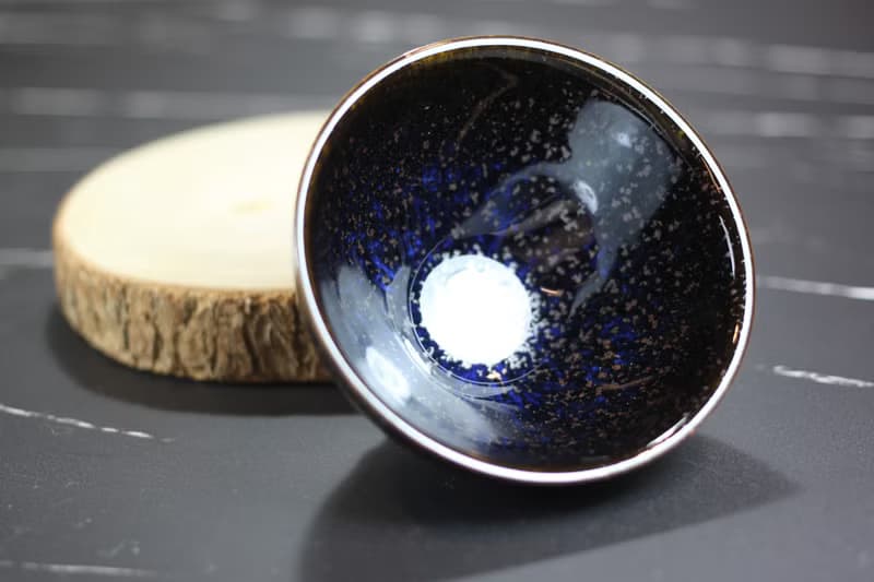 【母親節禮物】繁星 天目釉茶杯 茶碗 鶯歌陶藝名家葉敏祥作品